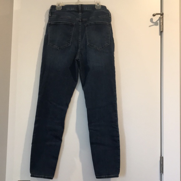 J Crew 9” High Ride Skinny Jeans Size 28 - Picture 3 of 4